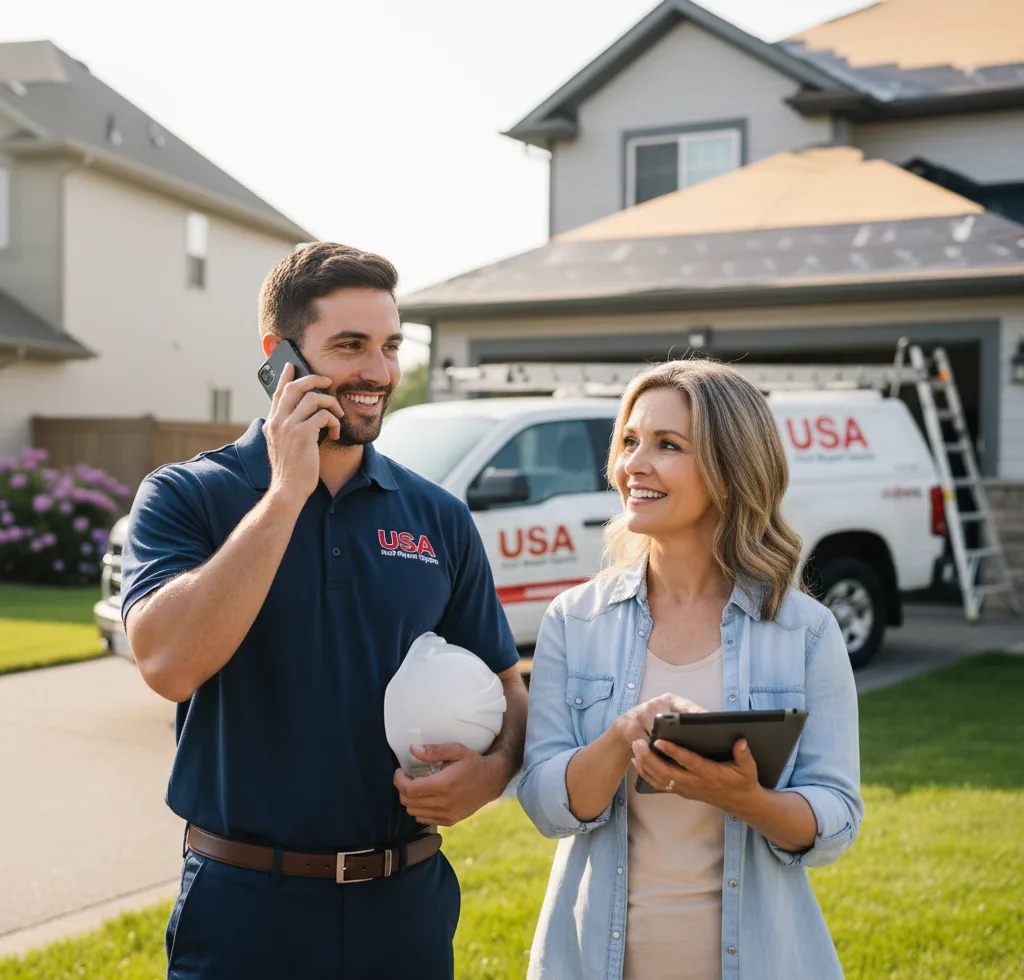 USA Roof Repair Experts customer support in Adamsville